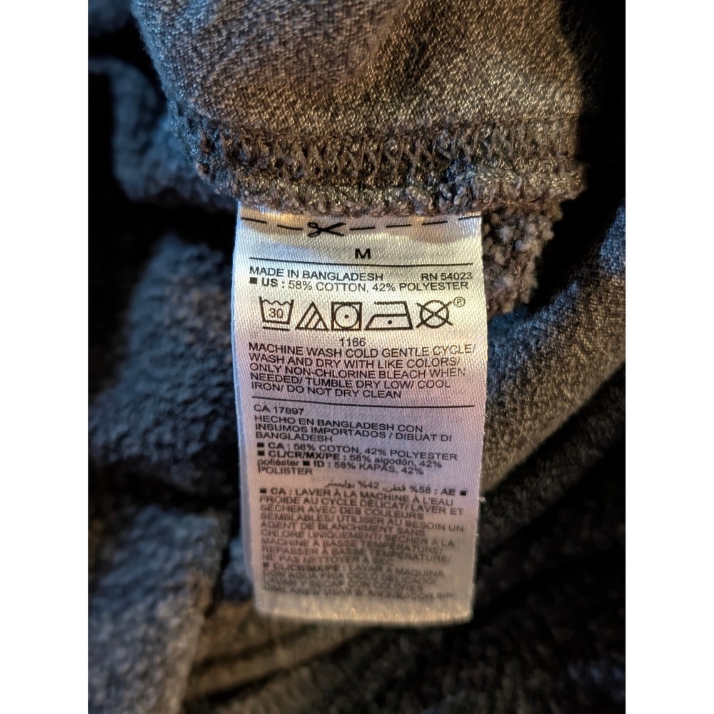 OLD NAVY Men's Gray Fleece Sweat Shorts Size Medium Drawstring Pockets - Picture 4 of 4